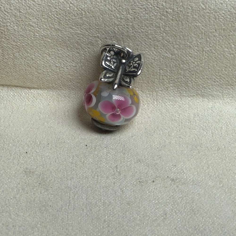 James Avery Mariposa Art Glass Charm